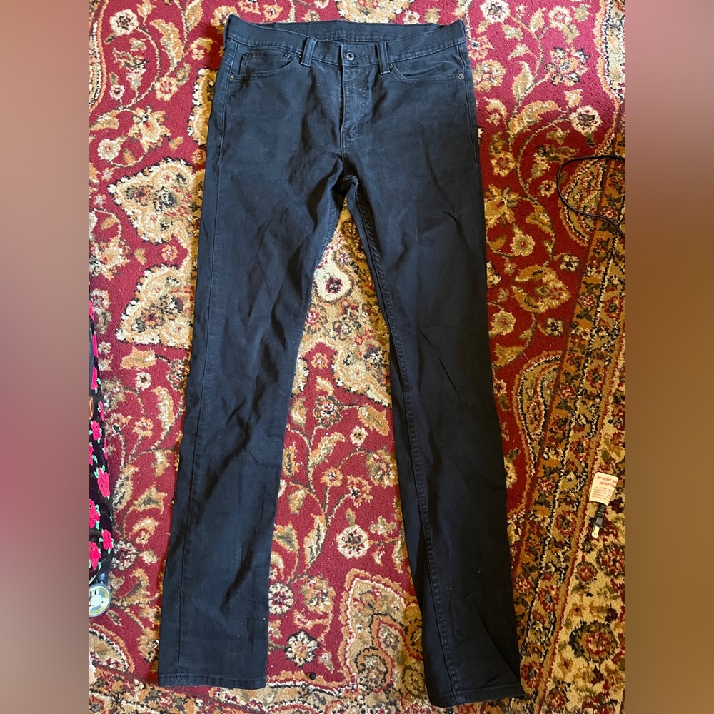Black Levi’s 510 super skinny jeans 36 x 36